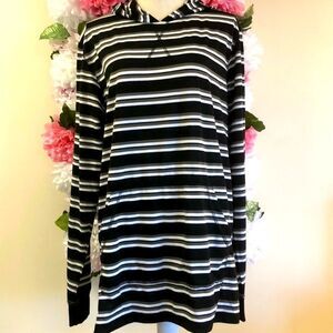 NWOT COA City of Angels Top with hoodie Size‎ Large